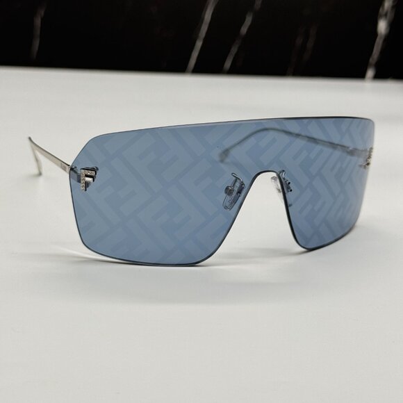 NEW FENDI FE4121US 16V BLUE SUNGLASSES WOMEN FENDI - Picture 4 of 10